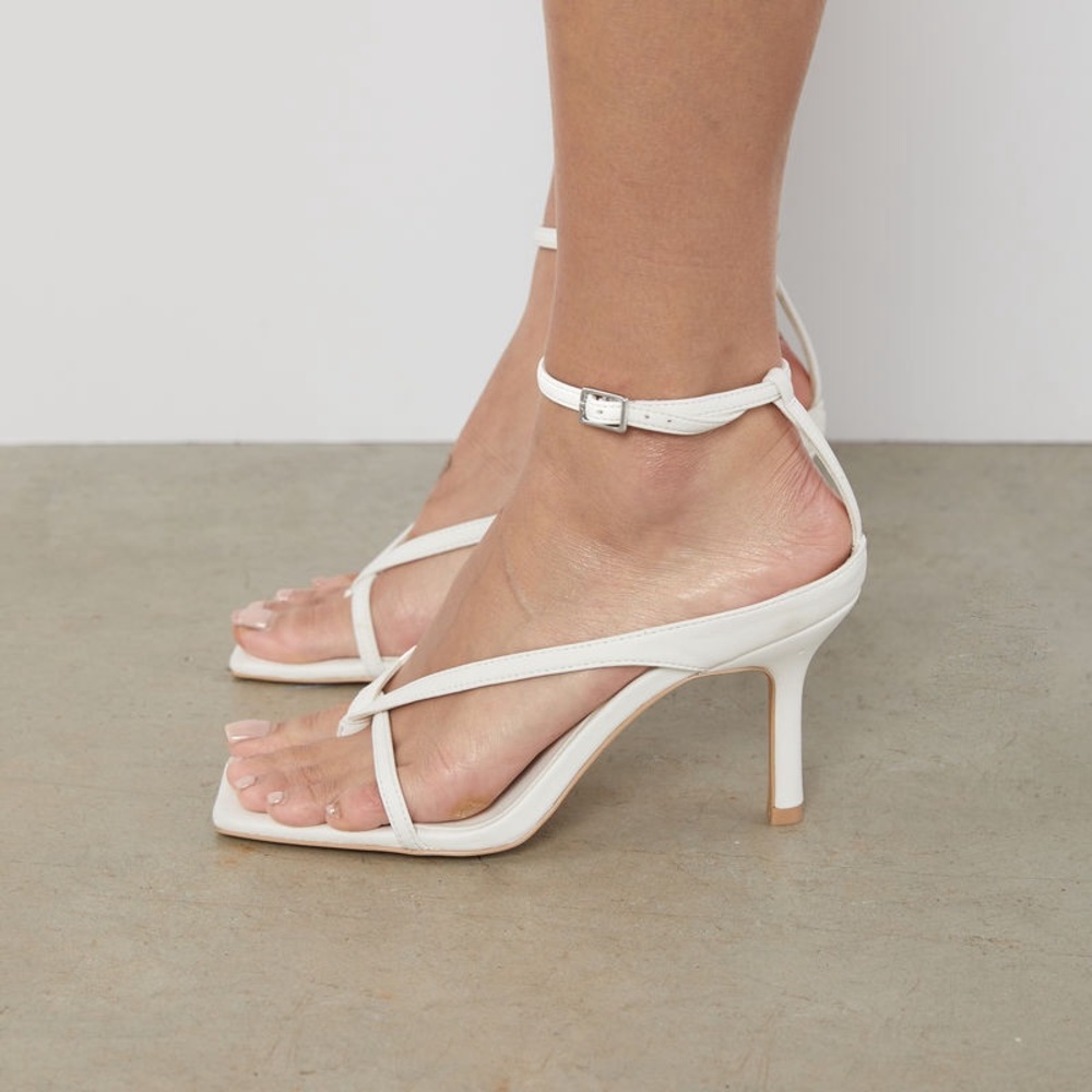 Oak + Fort Strappy Heel Sandal